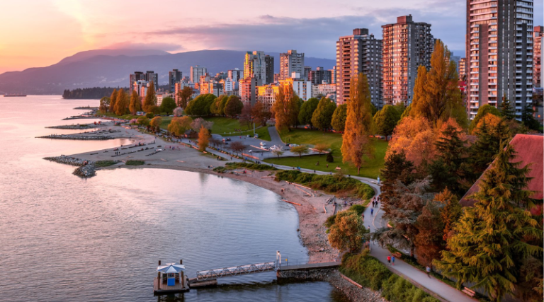 downtown vancouver bc canada